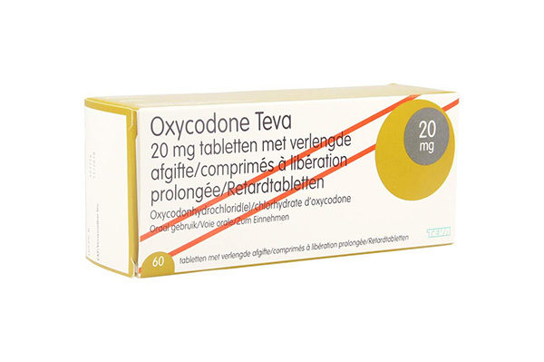 Oxycodone 20mg&nbsp;-&nbsp;Oxycodone Hcl&nbsp;20mg